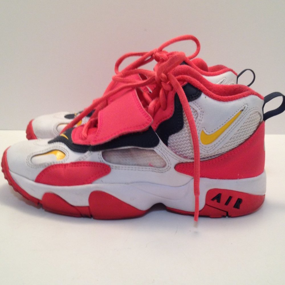 Nike Air 4.5 Youth Max Speed Turf Red Orbit Athletic Sneakers